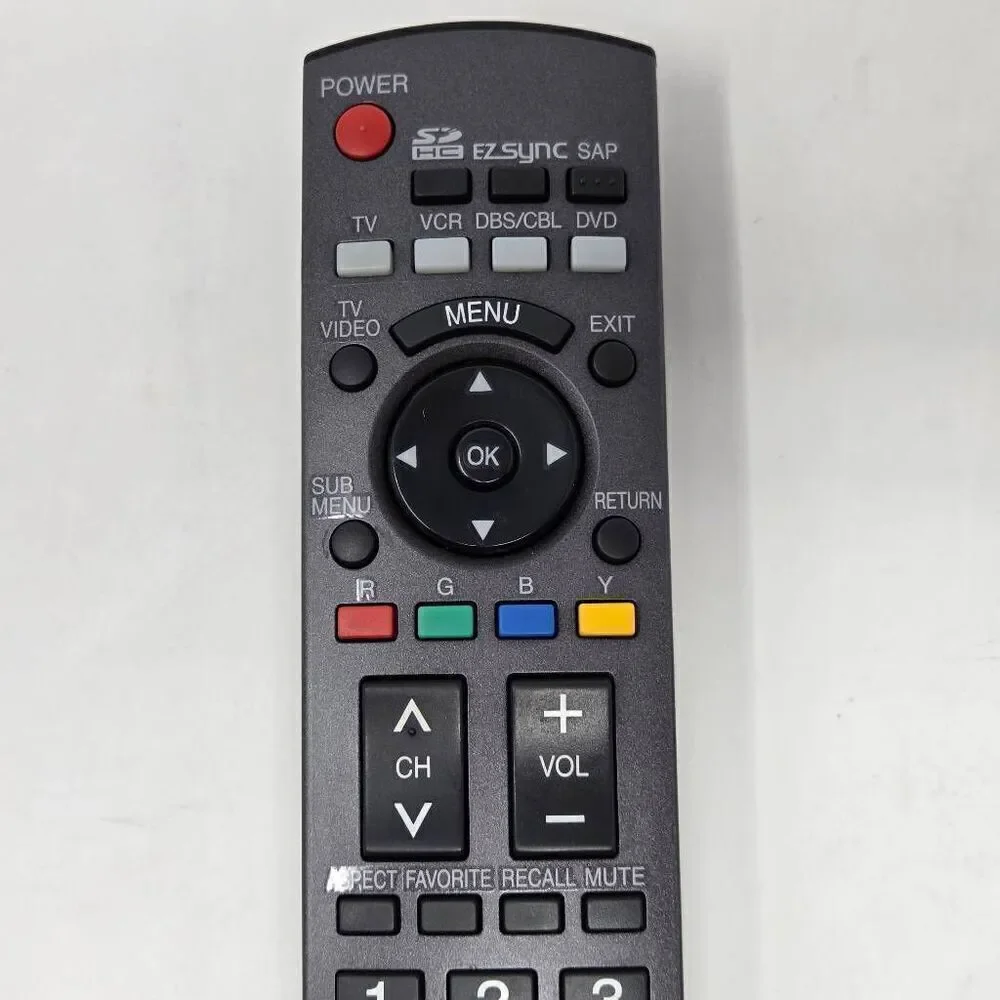 GENUINE PANASONIC N2QAYB000100 LCD TV REMOTE CONTROL PT-50LCZ70 TH-42PC77U